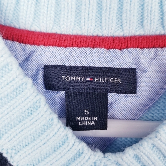 Tommy Hilfiger Argyle Sweater Vest, size 5 - Picture 3 of 4